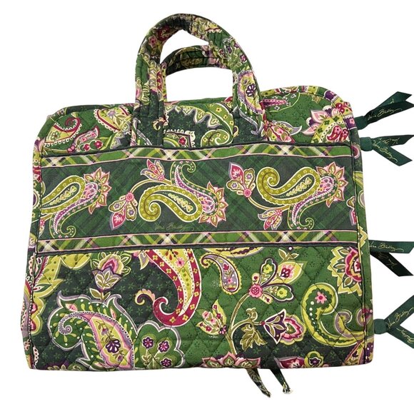 Vera Bradley Travel Organizer Bag Make Up Carrier Toiletries - Picture 6 of 7